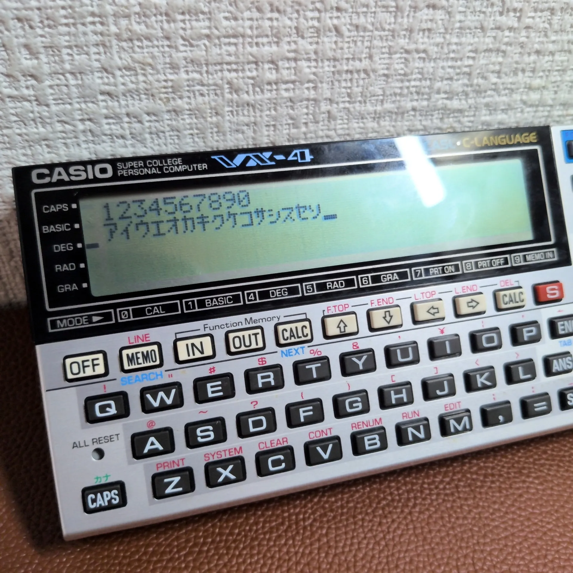 【遠野市】カシオ ポケコン VX-4出張買取！店舗買取にはないクーリングオフ制度で安心